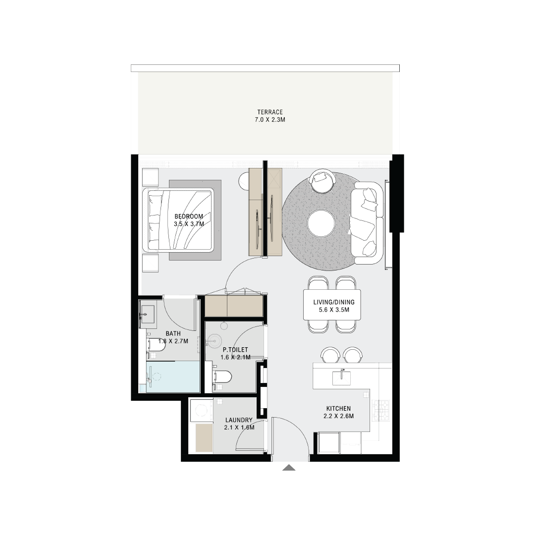 1 Bedroom